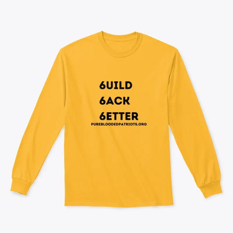 BUILD BACK BETTER